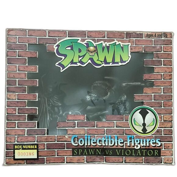 Vintage 1994 Todd Toys Limited Run Spawn vs Violator Numbered Box Set Figures - Picture 6 of 9